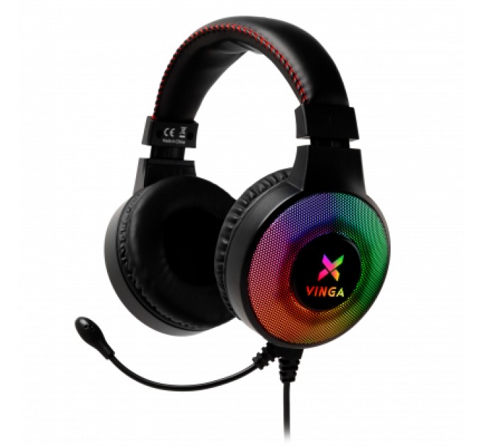Vinga Навушники Vinga HSCU-100 Gaming LED Black (HSCU-100)