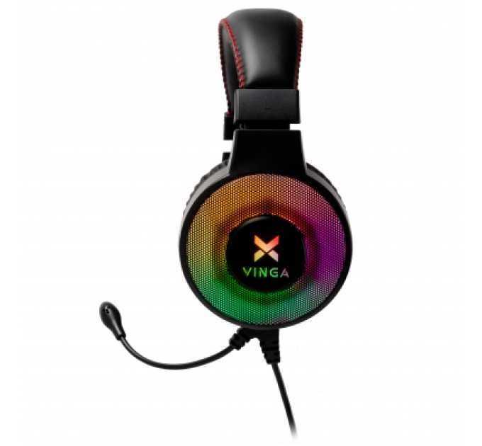Vinga Навушники Vinga HSCU-100 Gaming LED Black (HSCU-100)