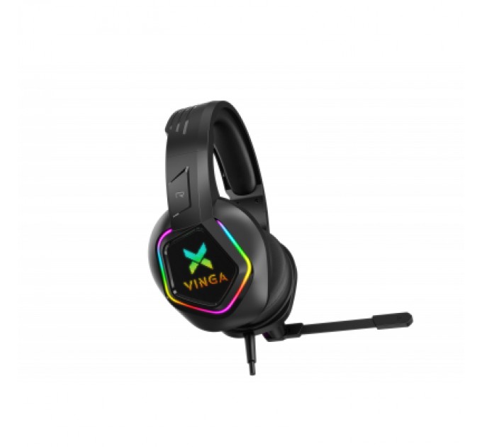 Vinga Навушники Vinga HSCU-160 Gaming LED Black (HSCU-160)
