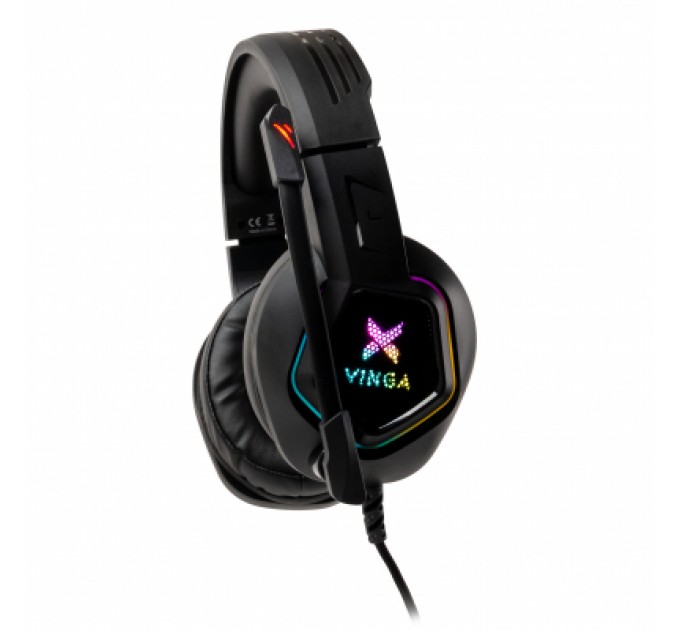 Vinga Навушники Vinga HSCU-160 Gaming LED Black (HSCU-160)