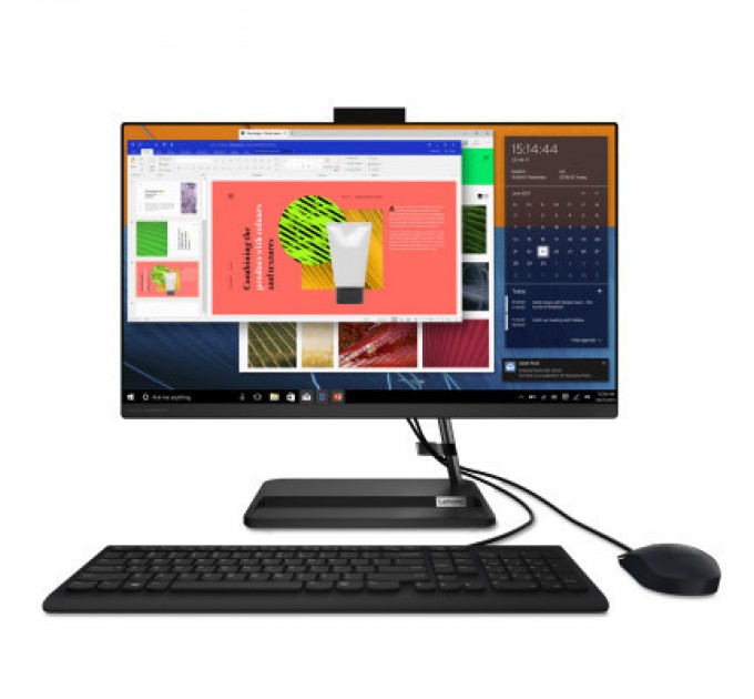 Lenovo Комп'ютер Lenovo IdeaCentre AiIO 3 24ALC6 / Ryzen5 5500U (F0G1006UUA)