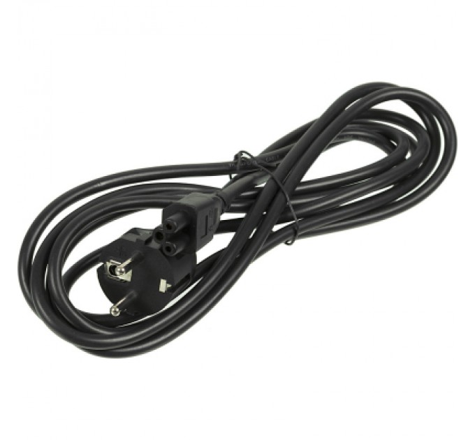 Merlion Кабель живлення C5 1.2m, 0.75mm Merlion (PC-186 CEE7/7-IECC5CCA12)