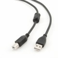 Cablexpert Кабель для принтера USB 2.0 AM/BM 3.0m ferrite Cablexpert (CCFB-USB2-AMBM-3M)