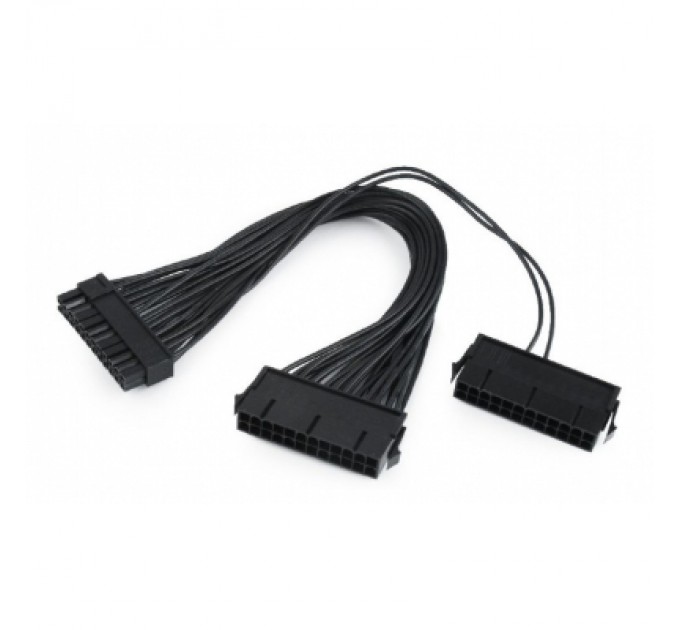 Cablexpert Перехідник MB power connector splitter 24-pin, 0.3m Cablexpert (CC-PSU24-01)