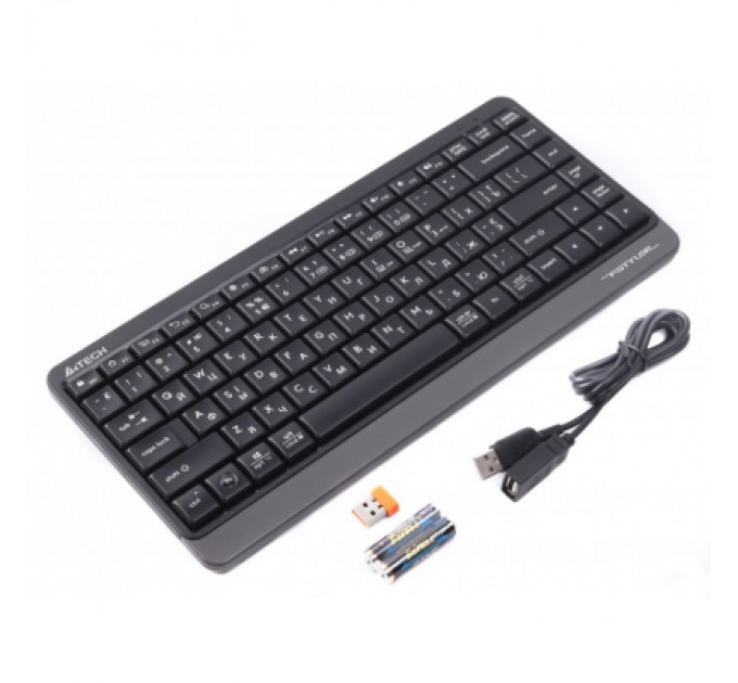 A4Tech Клавіатура A4Tech FBK11 Wireless Grey