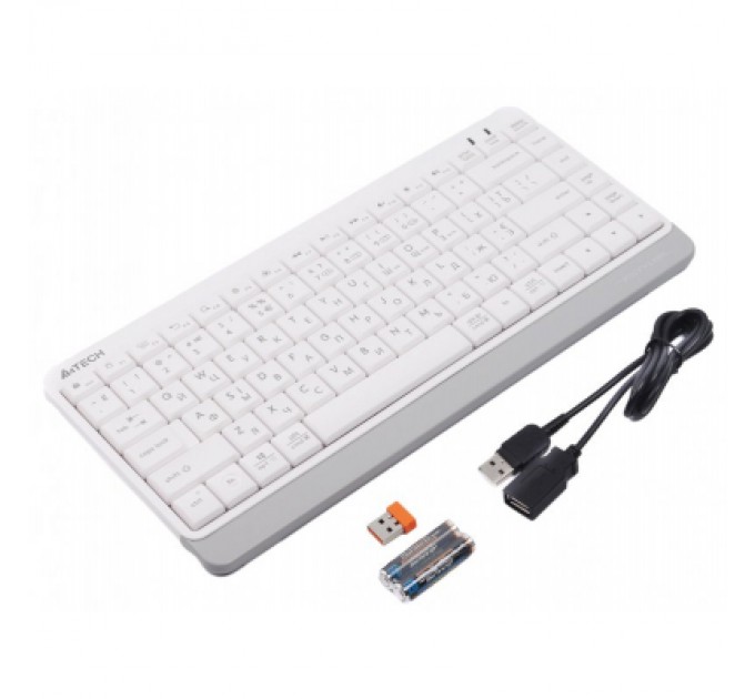 A4Tech Клавіатура A4Tech FBK11 Wireless White