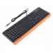 A4Tech Клавіатура A4Tech FKS10 USB Orange