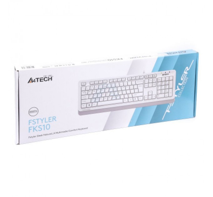 A4Tech Клавіатура A4Tech FKS10 USB White
