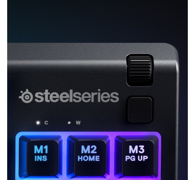 SteelSeries Клавіатура SteelSeries Apex 3 TKL UA USB Black (SS64831)