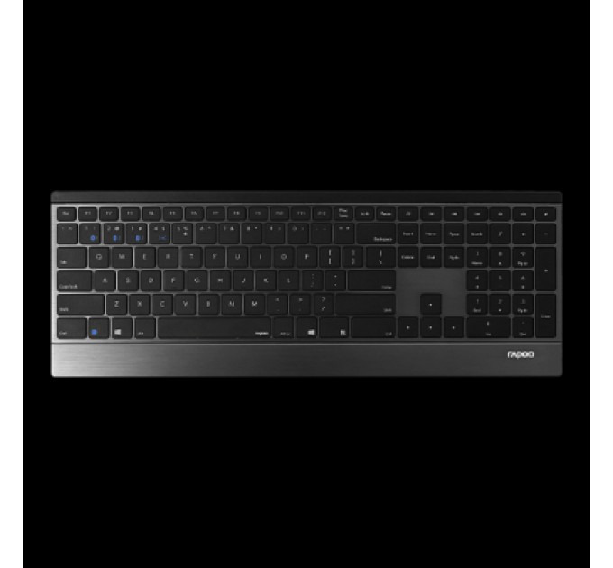 Rapoo Клавіатура Rapoo E9500M Wireless Black (E9500M Black)