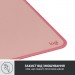 Logitech Килимок для мишки Logitech Desk Mat Studio Series Darker Rose (956-000053)