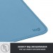 Logitech Килимок для мишки Logitech Mouse Pad Studio Series Blue (956-000051)