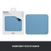 Logitech Килимок для мишки Logitech Mouse Pad Studio Series Blue (956-000051)