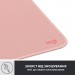 Logitech Килимок для мишки Logitech Mouse Pad Studio Series Darker Rose (956-000050)