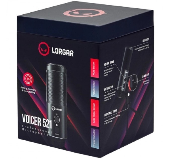 Lorgar Мікрофон Lorgar Voicer 521 (LRG-CMT521)