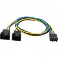 Cooling Baby Кабель Cooling Baby 4-pin PWM to 2 x 4-pin PWM Power Y Splitter (CBFA04 - 35)