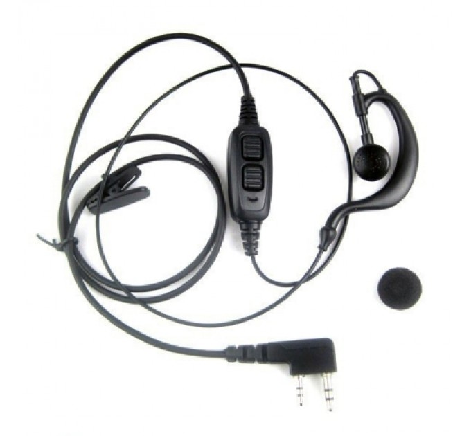 Baofeng Навушники Baofeng c двойной кнопкой РТТ (Гр6289)