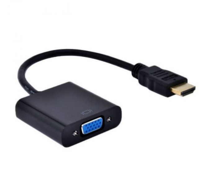 ST-Lab Перехідник ST-Lab HDMI male to VGA F (з кабелями аудіо і живлення від USB) (U-990)