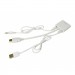 STLab Перехідник HDMI M to VGA F (з кабелями аудіо і живлення від USB) ST-Lab (U-990 white)