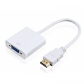 STLab Перехідник HDMI M to VGA F (з кабелями аудіо і живлення від USB) ST-Lab (U-990 white)