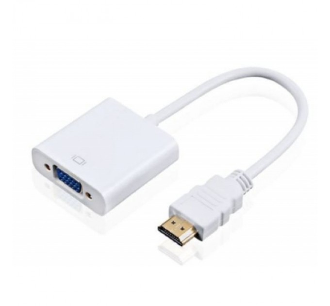STLab Перехідник HDMI M to VGA F (з кабелями аудіо і живлення від USB) ST-Lab (U-990 white)