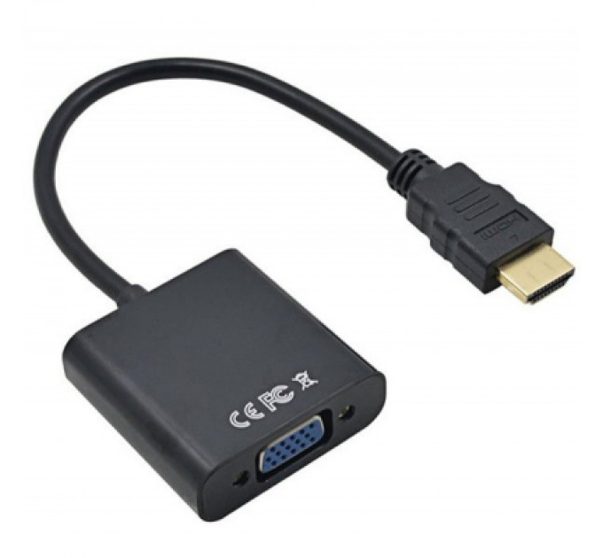 STLab Перехідник HDMI M to VGA F (без додаткових кабелей) ST-Lab (U-990 Pro BTC)