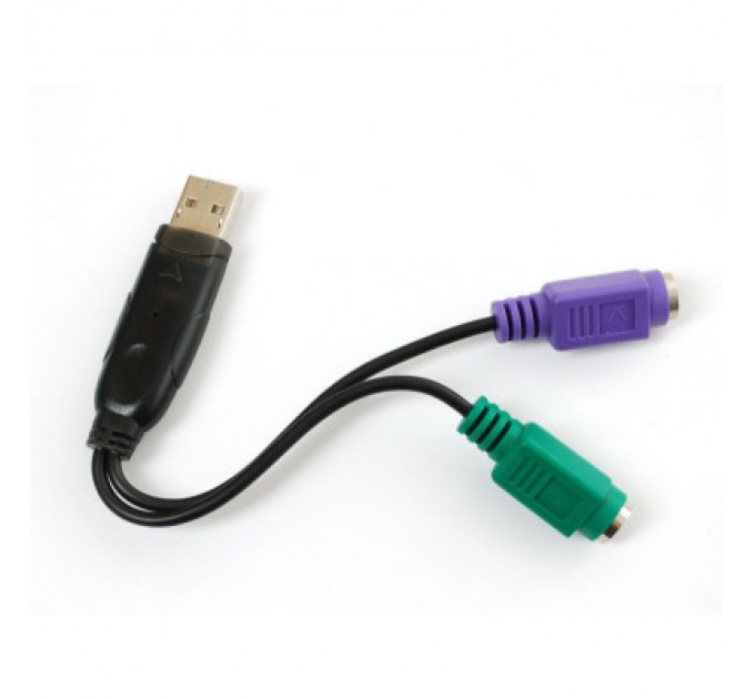 Dynamode Перехідник Dynamode USB 1.1 A Male - 2*PS/2 (USB to PS/2)