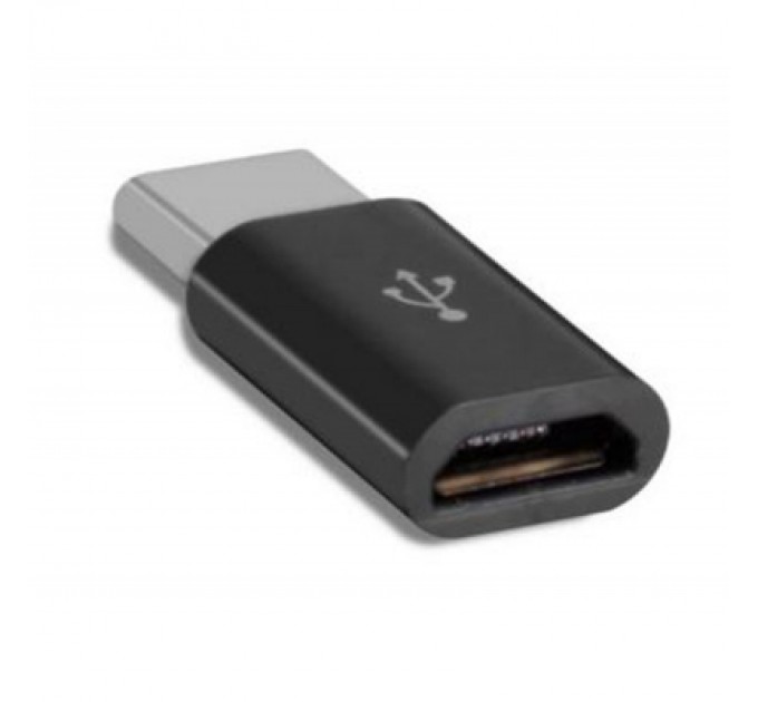 Lapara Перехідник Type-C to Micro USB Lapara (LA-Type-C-MicroUSB-adaptor black)