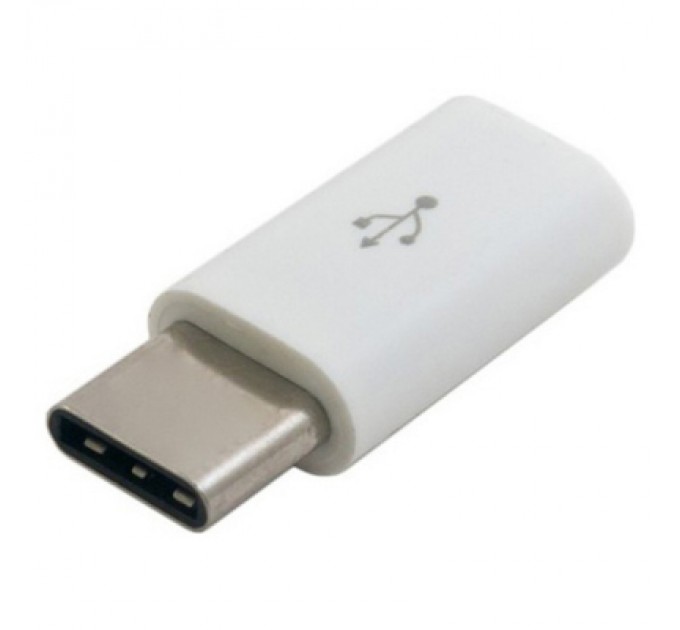 Lapara Перехідник Lapara USB 3.1 Type-C male to Micro USB female OTG (LA-Type-C-MicroUSB-adaptor white)