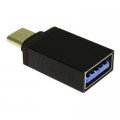 Lapara Перехідник Lapara USB Type-C male to USB 3.0 Female (LA-MaleTypeC-FemaleUSB3.0 black)
