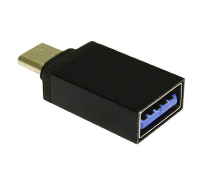 Lapara Перехідник Lapara USB Type-C male to USB 3.0 Female (LA-MaleTypeC-FemaleUSB3.0 black)