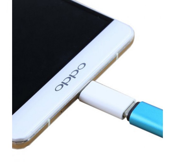 Lapara Перехідник Lapara Micro USB Male to USB 3.1 Type-C Female white (LA-MaleMicroUSB-TypeC-Female white)