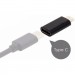 Lapara Перехідник Lapara Micro USB Male to USB 3.1 Type-C Female black (LA-MaleMicroUSB-TypeC-Female black)