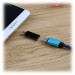 Lapara Перехідник Lapara Micro USB Male to USB 3.1 Type-C Female black (LA-MaleMicroUSB-TypeC-Female black)