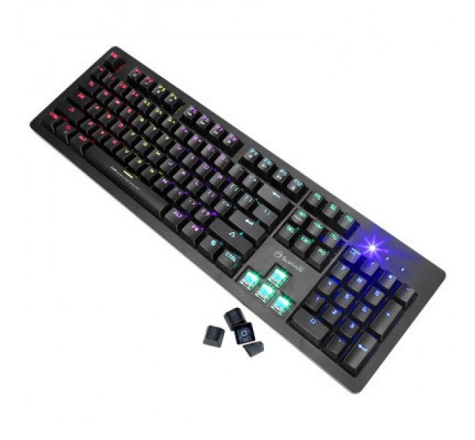 Marvo Клавіатура Marvo KG916 Multi-LED Mechanical Blue Switch USB (KG916)