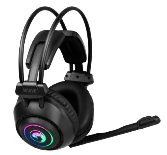 Marvo Навушники Marvo HG9056 7 colors-LED 7.1 Black (HG9056)