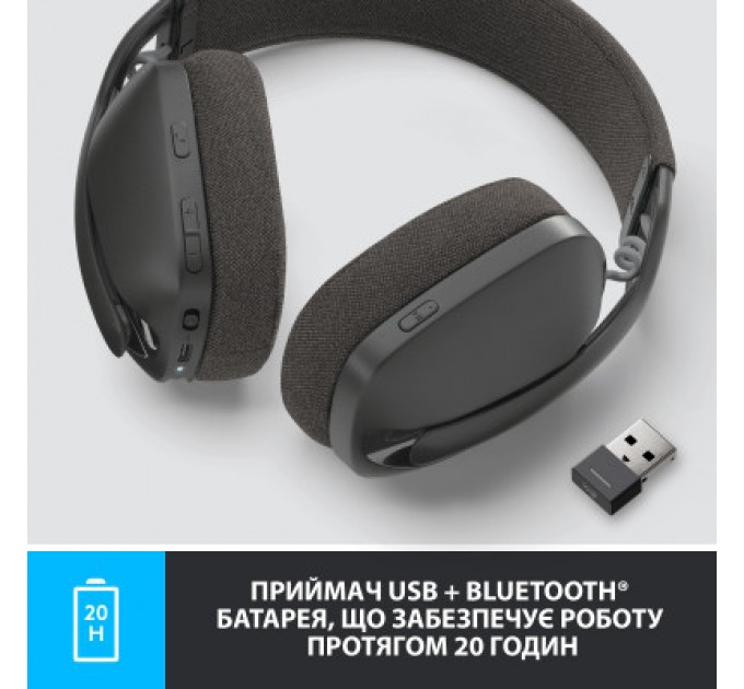 Logitech Навушники Logitech Zone Vibe 125 Graphite (981-001126)