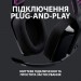 Logitech Навушники Logitech G535 Lightspeed Wireless Gaming Headset Black (981-000972)