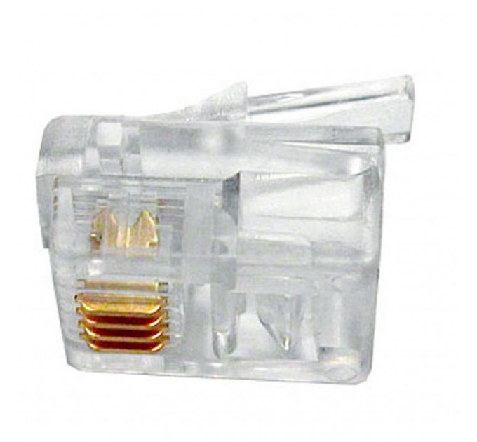 Atcom Конектор Atcom RJ12 6P4C (12419)