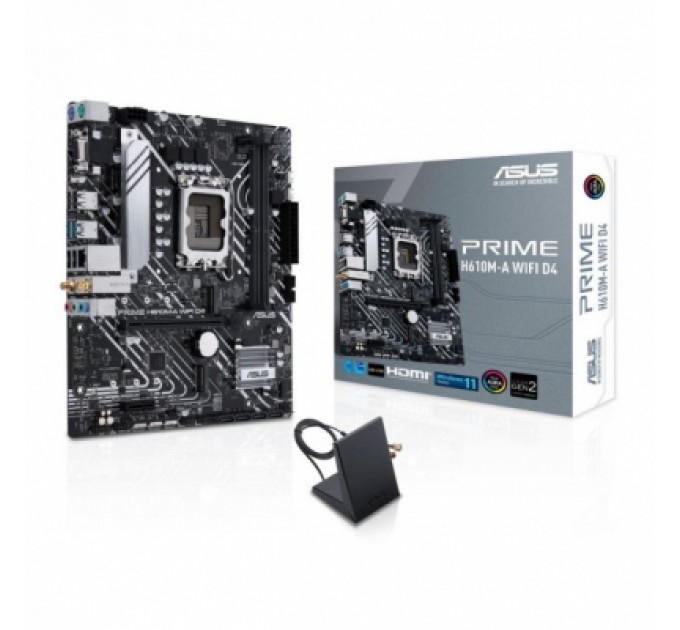 ASUS Материнська плата ASUS PRIME H610M-A WIFI D4