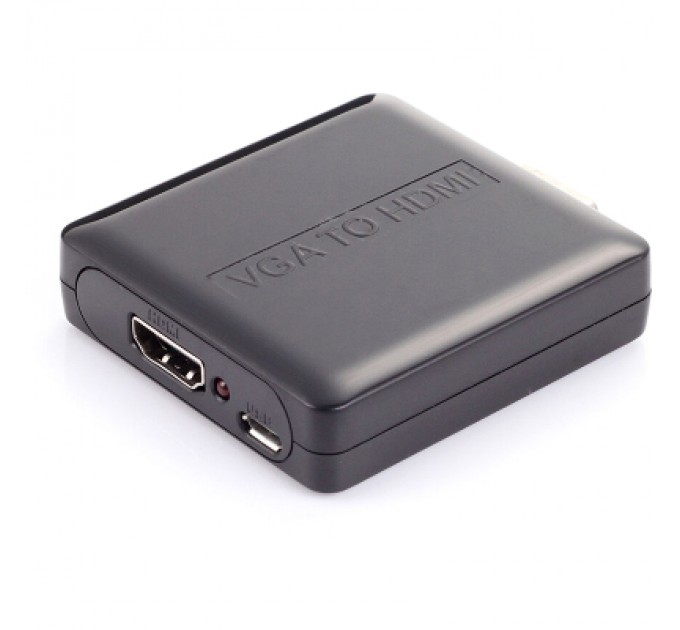 PowerPlant Конвертор HDMI to VGA + R/L (HDCVGA02-M) PowerPlant (CA911493)