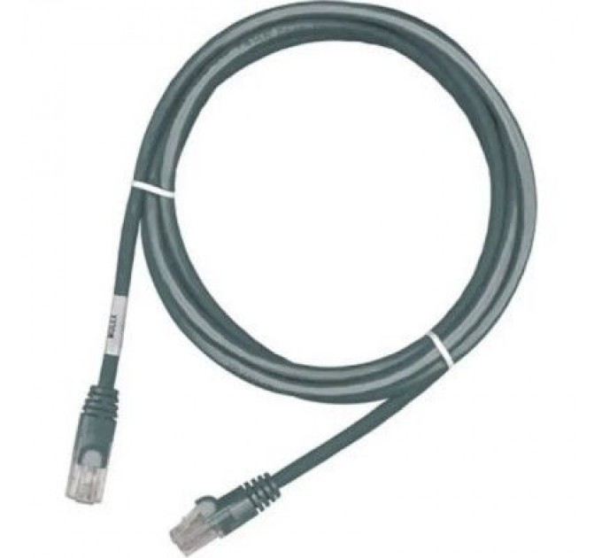 Molex Патч-корд 0.5м, UTP, cat.5e, LSZH, gray Molex (PCD-01000-0E)
