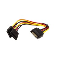 Кабель для передачі даних SATA to 2xSATA 0.15m PowerPlant (CA913169)