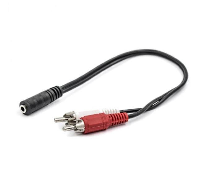 PowerPlant Перехідник 3.5 mm female to 2хRCA male PowerPlant (CA910847)