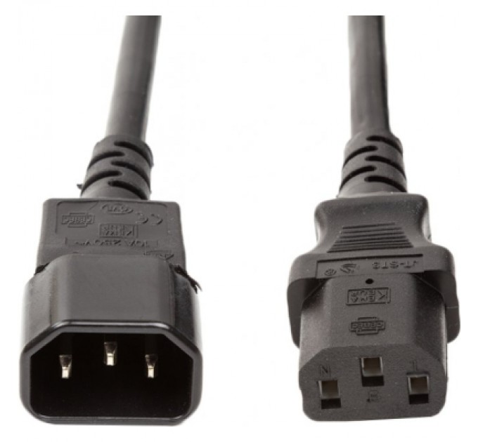 PowerPlant Кабель живлення C13 to C14 3.0m PowerPlant (CC360376)