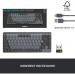 Logitech Клавіатура Logitech MX Mechanical Mini Minimalist UA Graphite (920-010780)