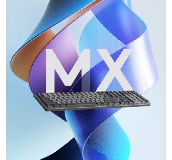 Logitech Клавіатура Logitech MX Mechanical Wireless Illuminated Performance Graphite (920-010757)