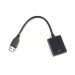 PowerPlant Перехідник USB 3.0 M to HDMI female PowerPlant (CA910373)