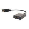 PowerPlant Перехідник USB 3.0 M to HDMI female PowerPlant (CA910373)