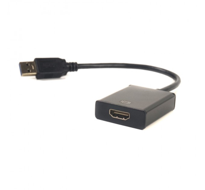 PowerPlant Перехідник USB 3.0 M to HDMI female PowerPlant (CA910373)